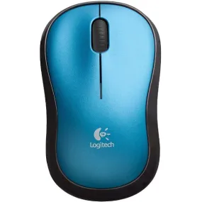 Logitech M185 Wireless Mouse - Blue