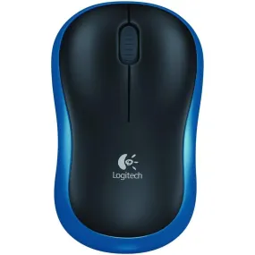 Logitech M185 Wireless Mouse (Blue)