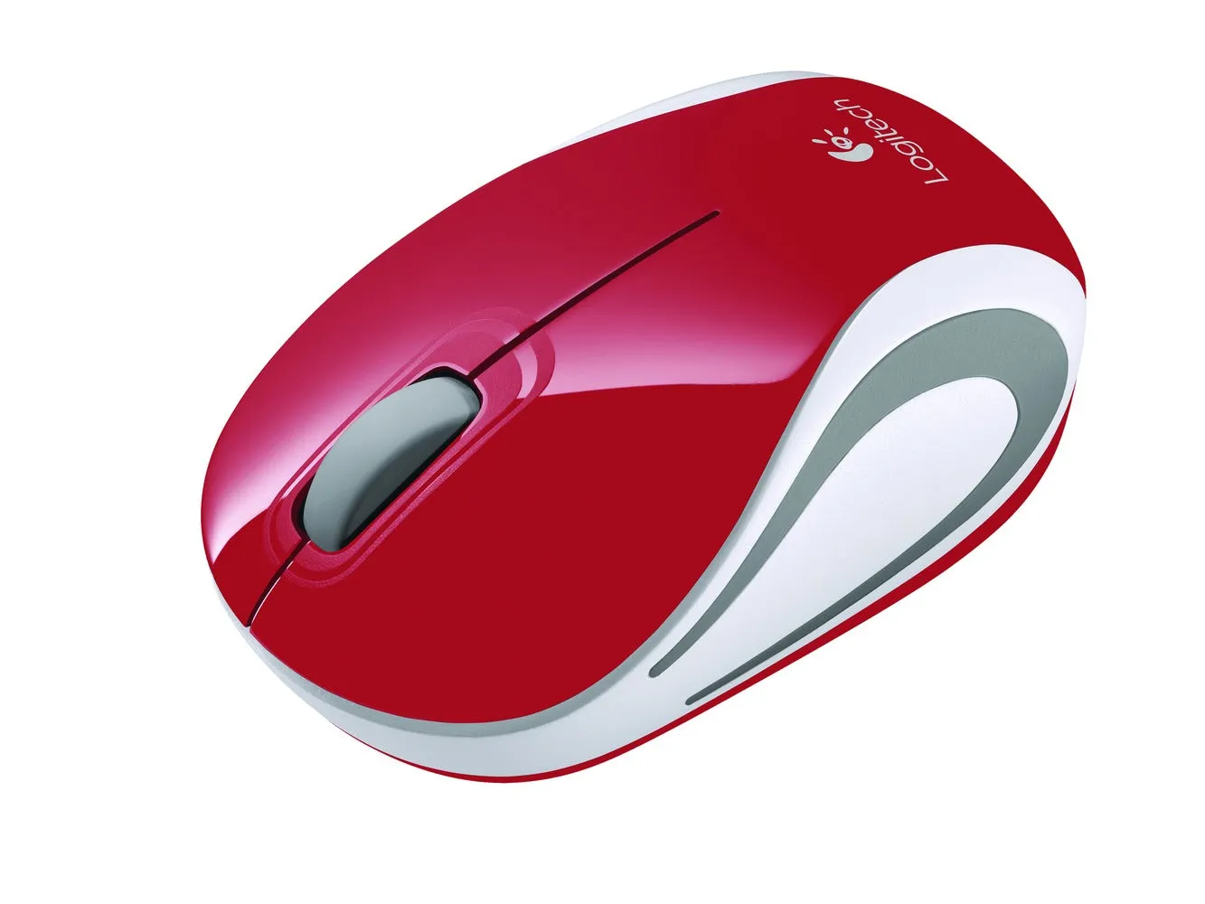 Logitech M187 Wireless Mini Mouse Red