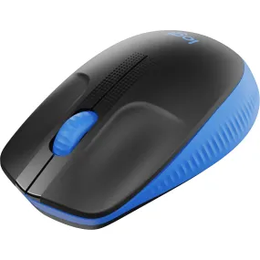 Logitech M190 Wireless Mouse (Blue)