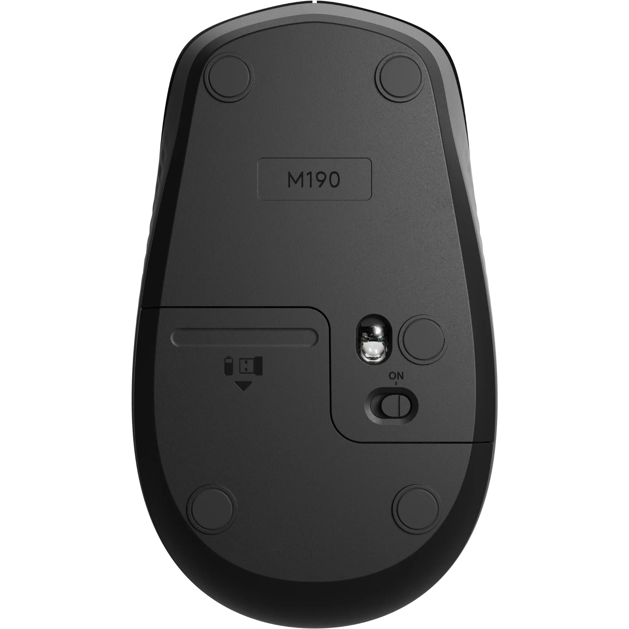 Logitech M190 Wireless Mouse (Charcoal)