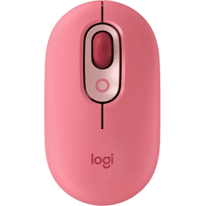 Logitech POP Wireless Mouse Heartbreaker Rose Pink