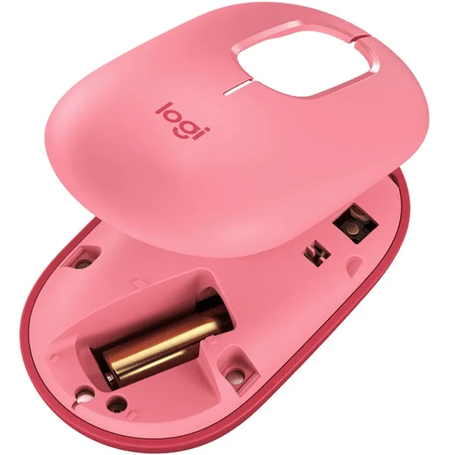 Logitech POP Wireless Mouse Heartbreaker Rose Pink