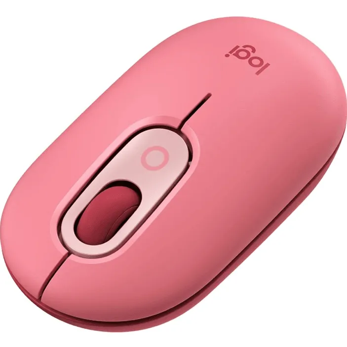 Logitech POP Wireless Mouse Heartbreaker Rose Pink