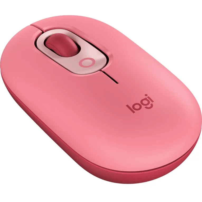 Logitech POP Wireless Mouse Heartbreaker Rose Pink