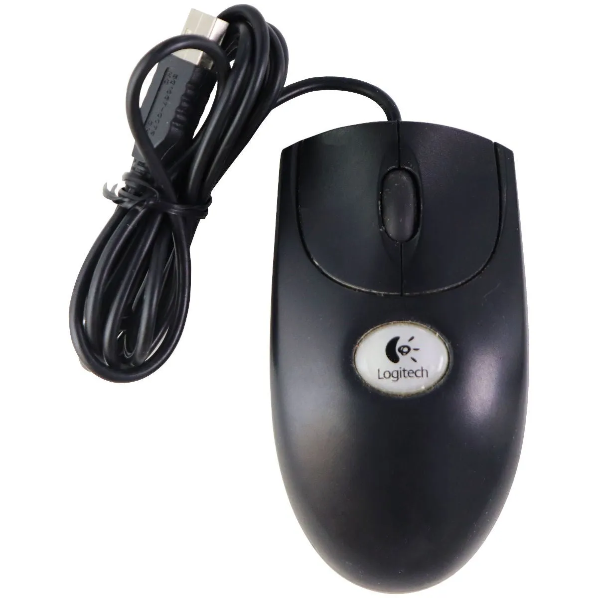 Logitech Premium Optical Wheel Mouse for Windows PC & More - Black (M-BT58)