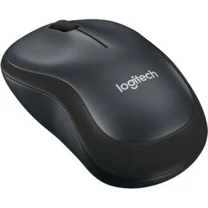 Logitech SILENT M221 Mouse - Optical - Wireless - Radio Frequency - Charcoal - USB - 1000 dpi - Scroll Wheel - 3 Button(s) - Symmetrical