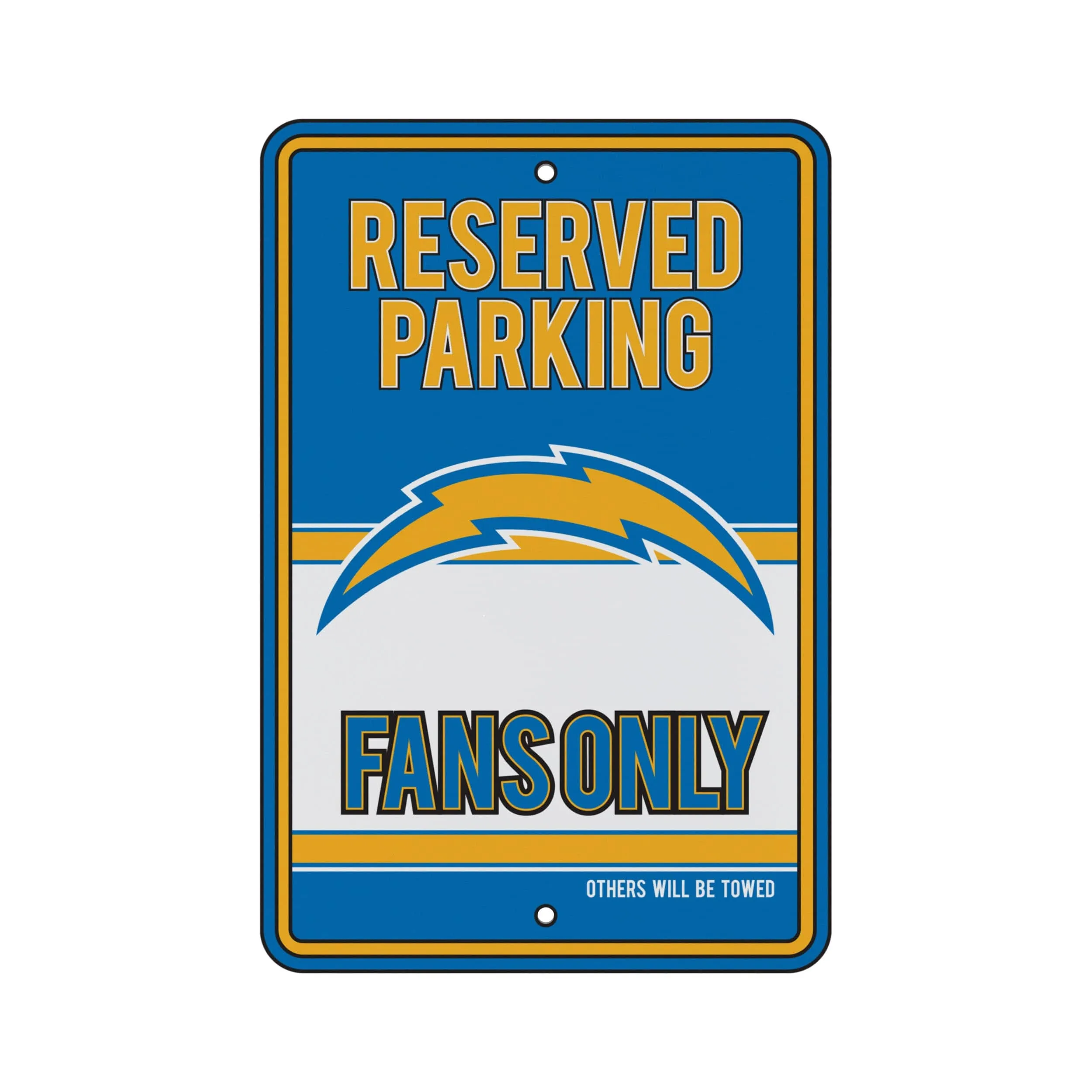 Los Angeles Chargers NFL Road Sign