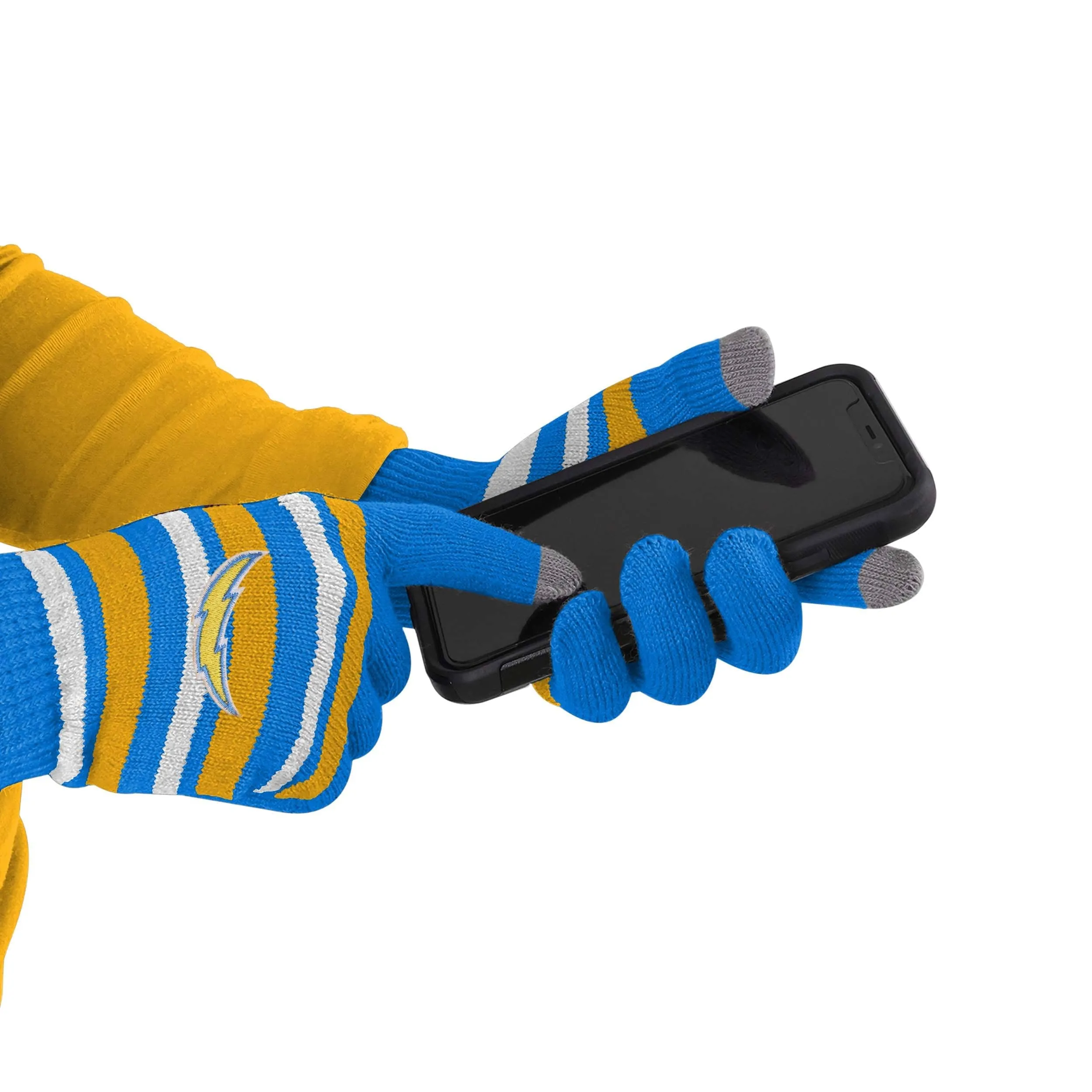 Los Angeles Chargers NFL Stretch Gloves