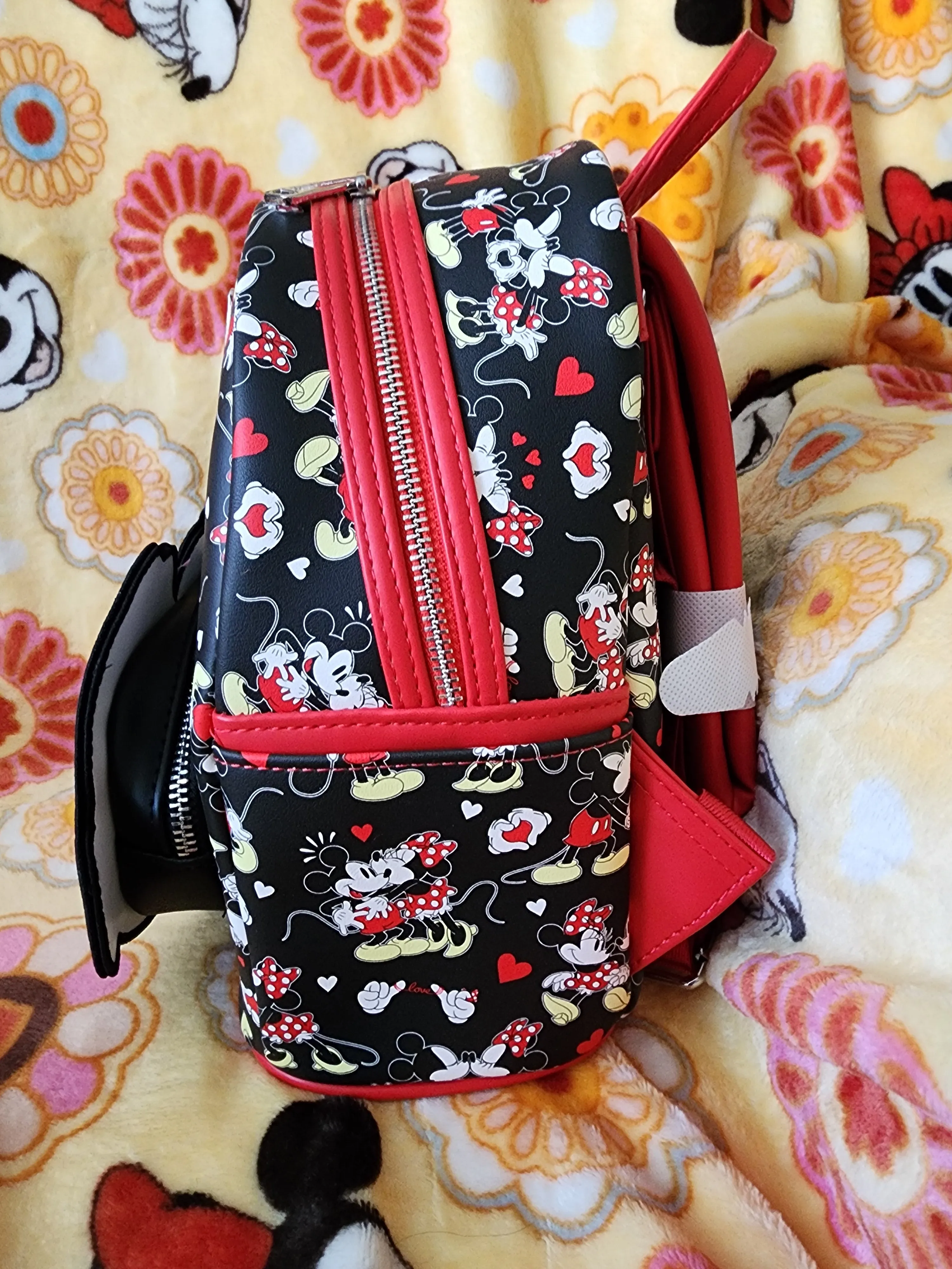 Loungefly Disney Mickey and Minnie Mouse Valentine's Backpack