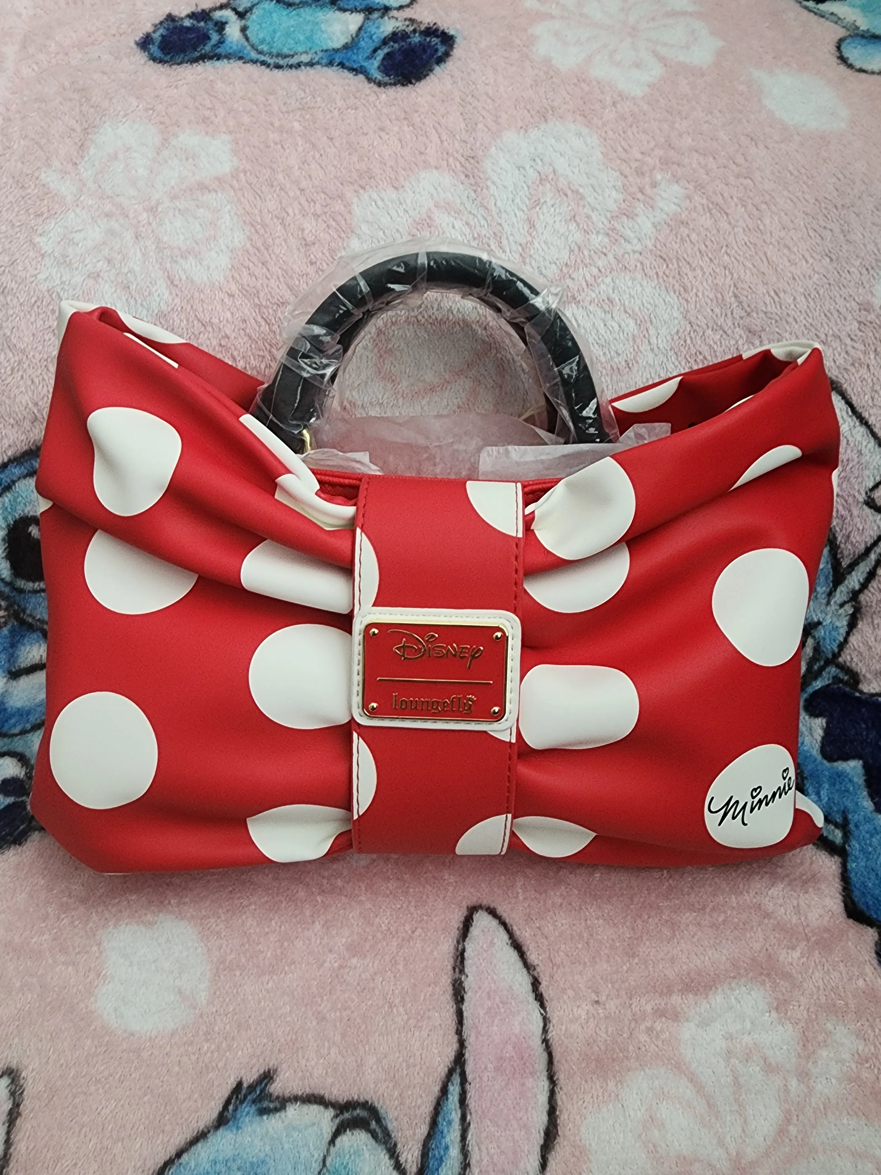 Loungefly Disney Minnie Mouse Rock the Dots Crossbody Bag