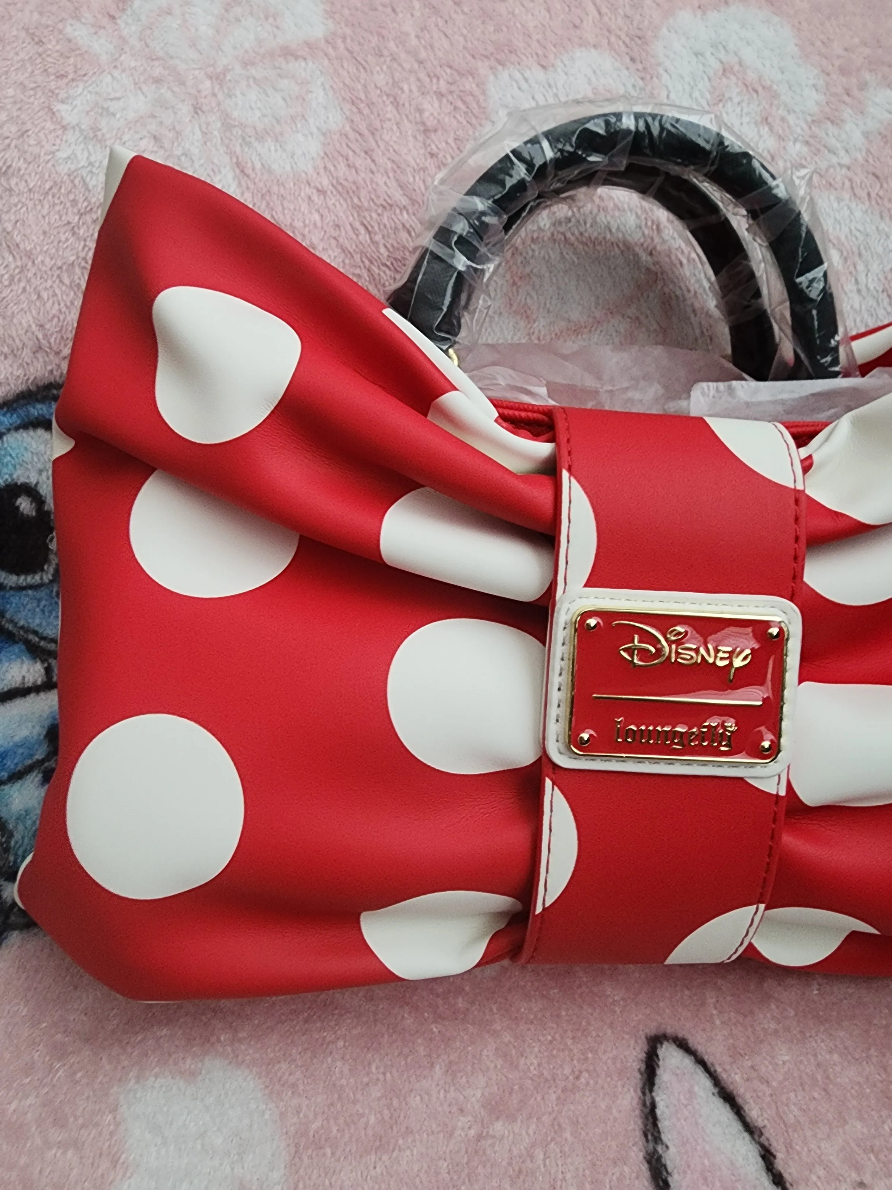 Loungefly Disney Minnie Mouse Rock the Dots Crossbody Bag