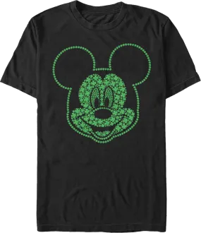 Lucky Mickey Mouse Four-Leaf Clovers Disney T-Shirt