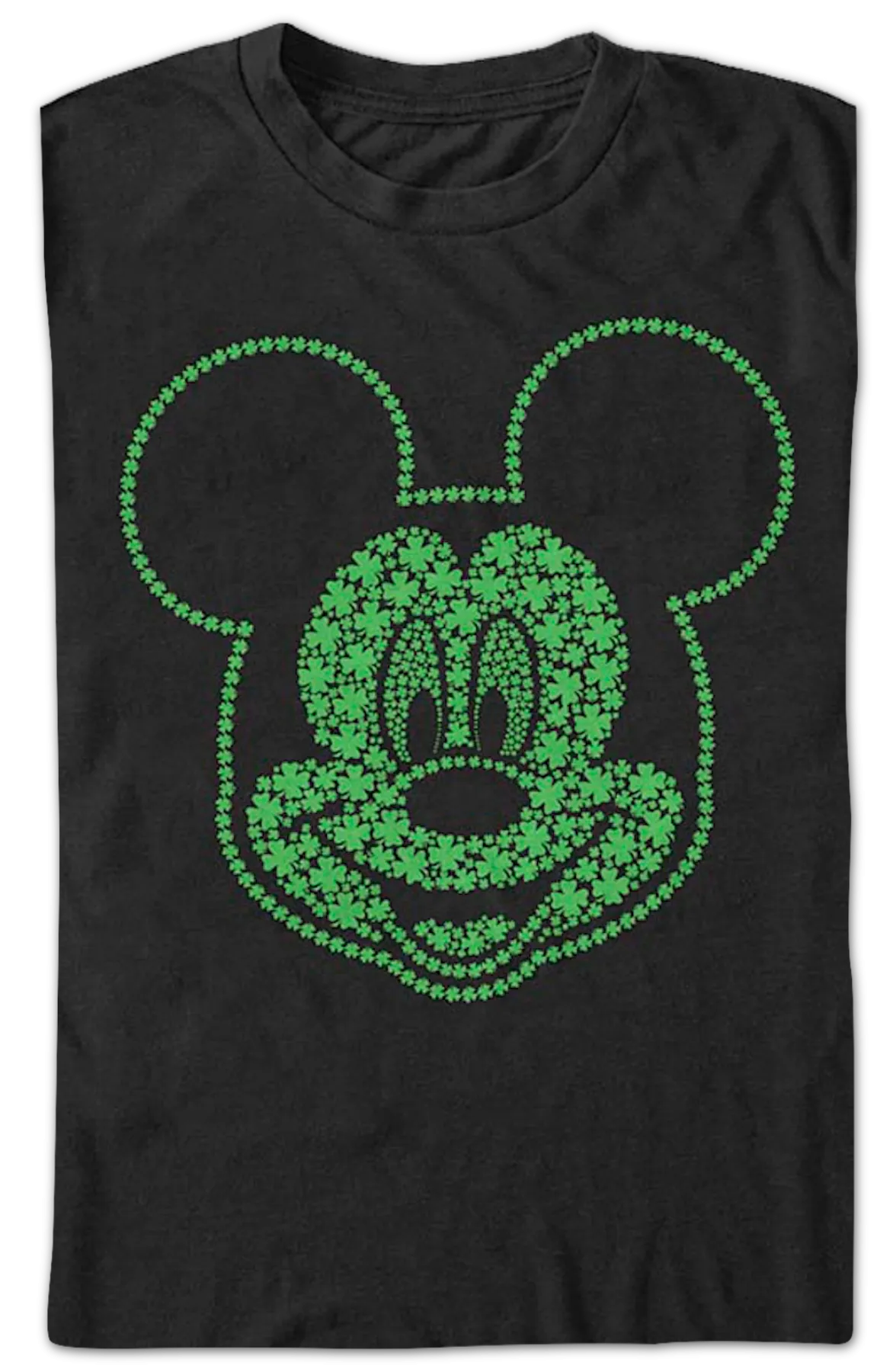 Lucky Mickey Mouse Four-Leaf Clovers Disney T-Shirt