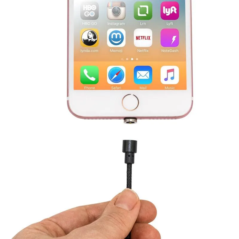 Magnetic USB to Lightning Charge Cable