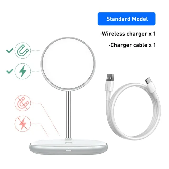 Magnetic Wireless Charger Phone Stand