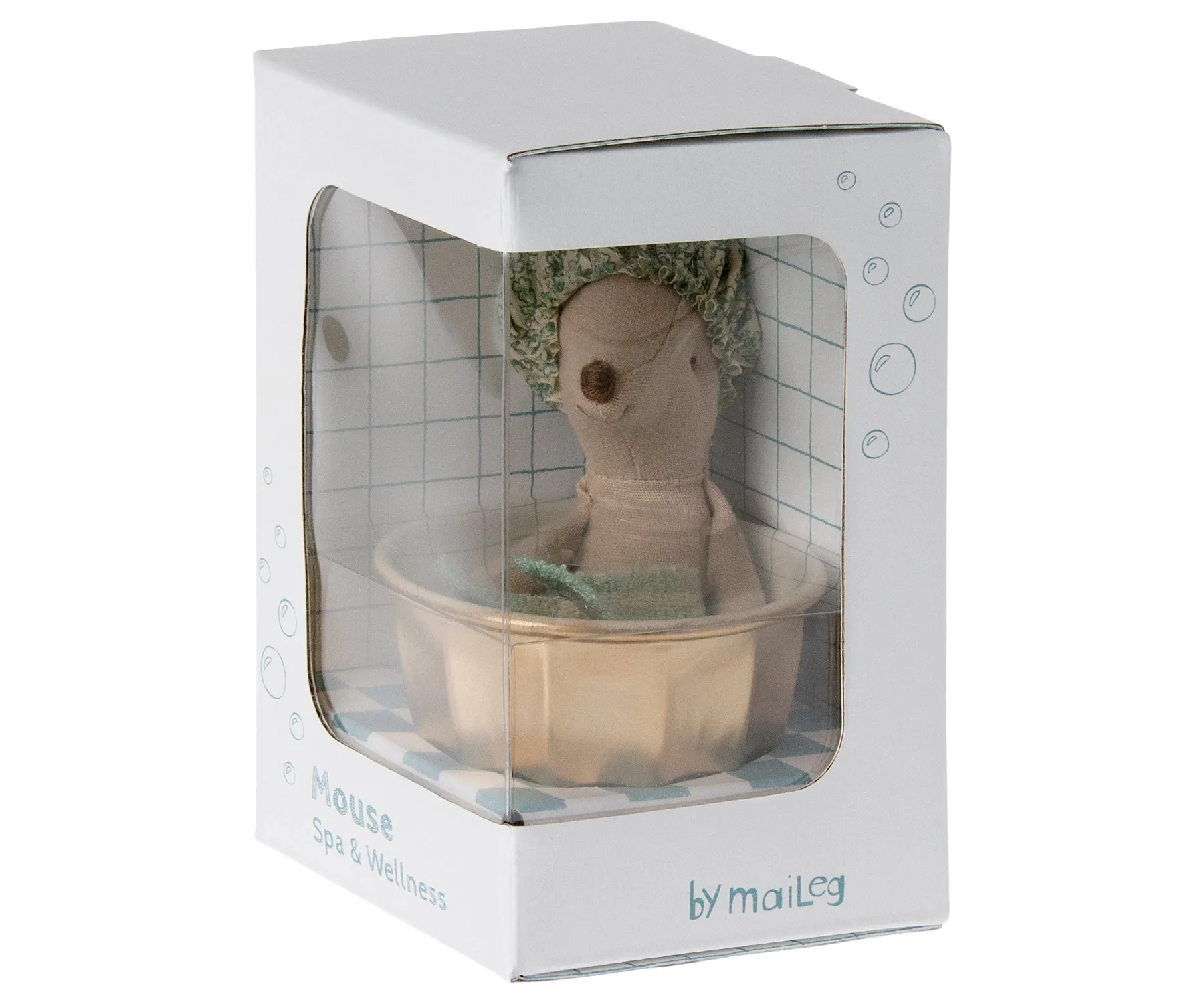 Maileg Wellness Mouse – Big Sister (Mint)