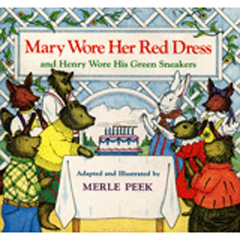 MARY WORE HER RED DRESS BOOK