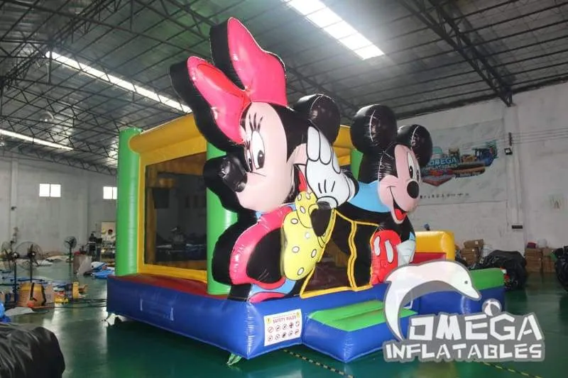 Mickey Minnie Dry Combo Personalized Inflatable