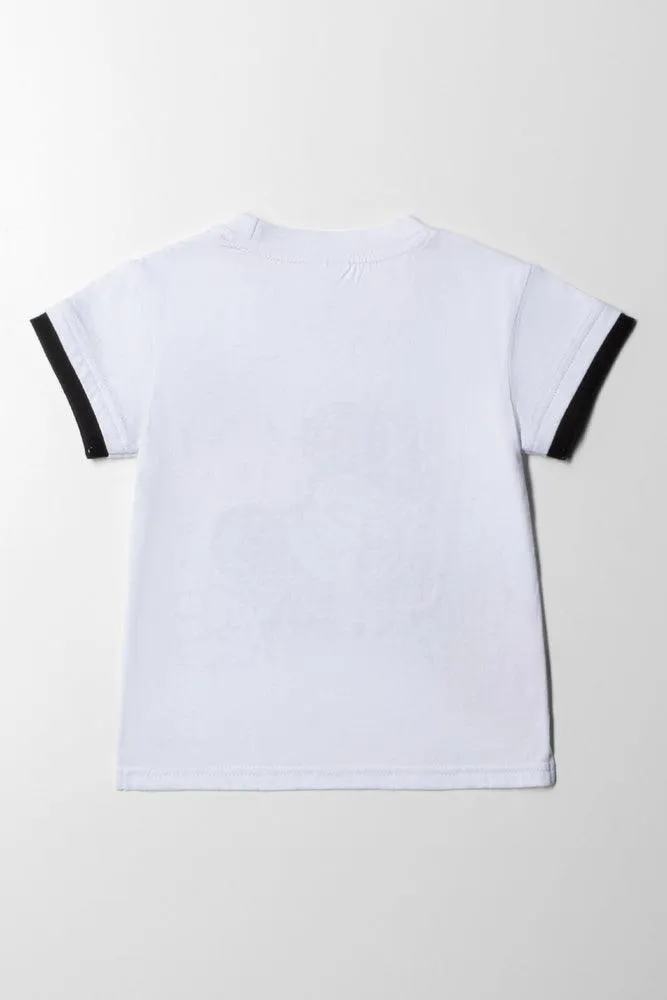 Mickey Mouse Styled T-Shirt White