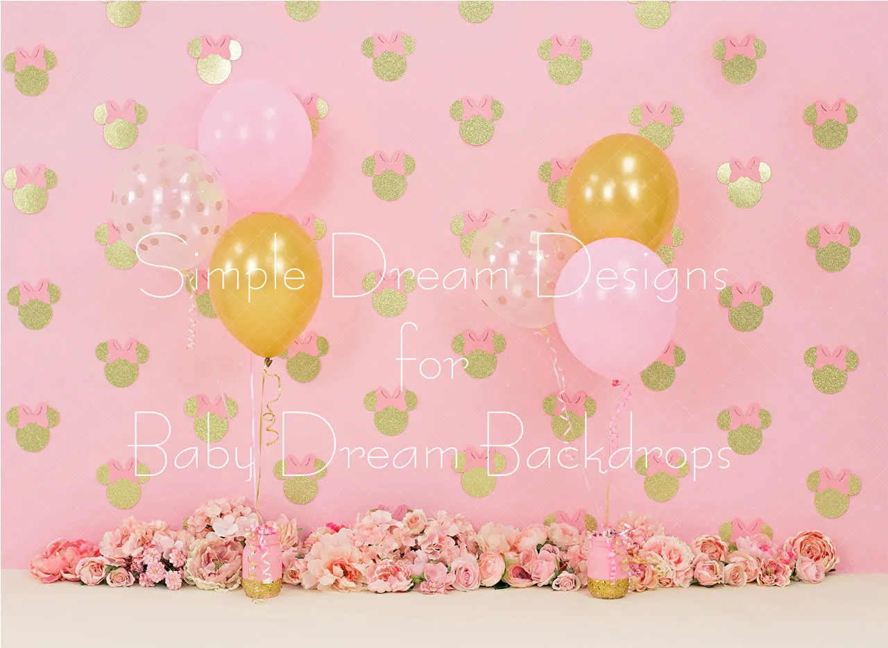 Minnie Dreams Flowers and Balloons