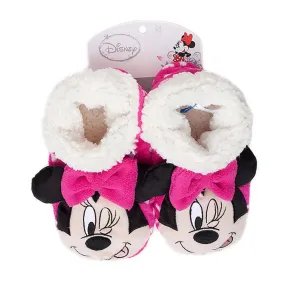 Minnie Mouse Kids Slippers - Pink (Medium-Large)