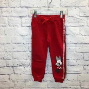 Minnie Mouse Red Size 4T Girls Sweatpants