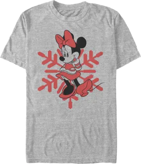 Minnie Mouse Snowflake Disney T-Shirt