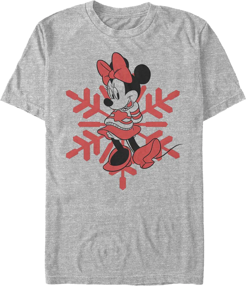 Minnie Mouse Snowflake Disney T-Shirt