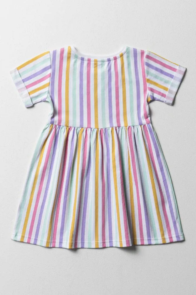 Minnie Mouse Stripe Dress Multi