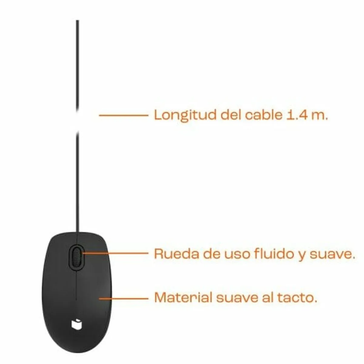 Mouse PcCom M20  Black