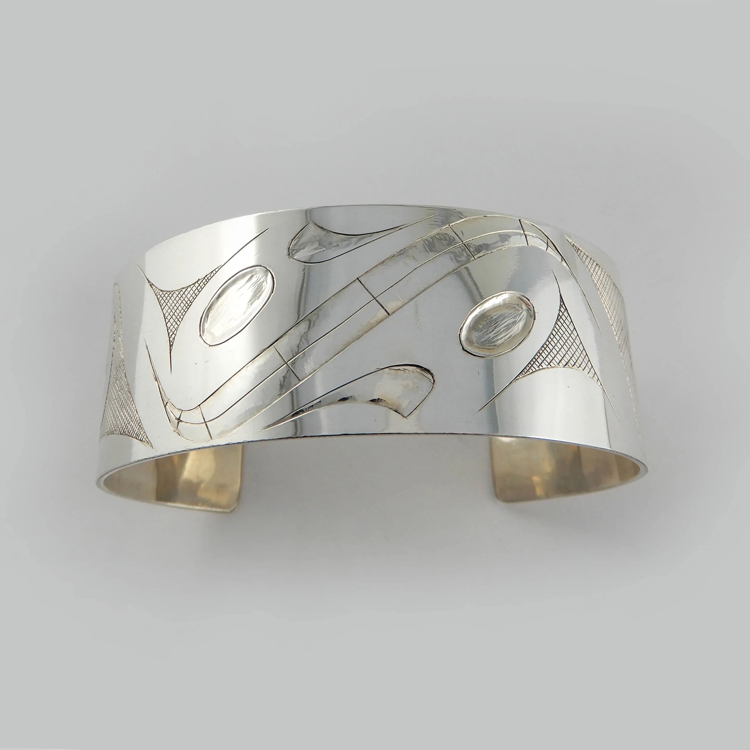 Mouse Woman Silver Bracelet