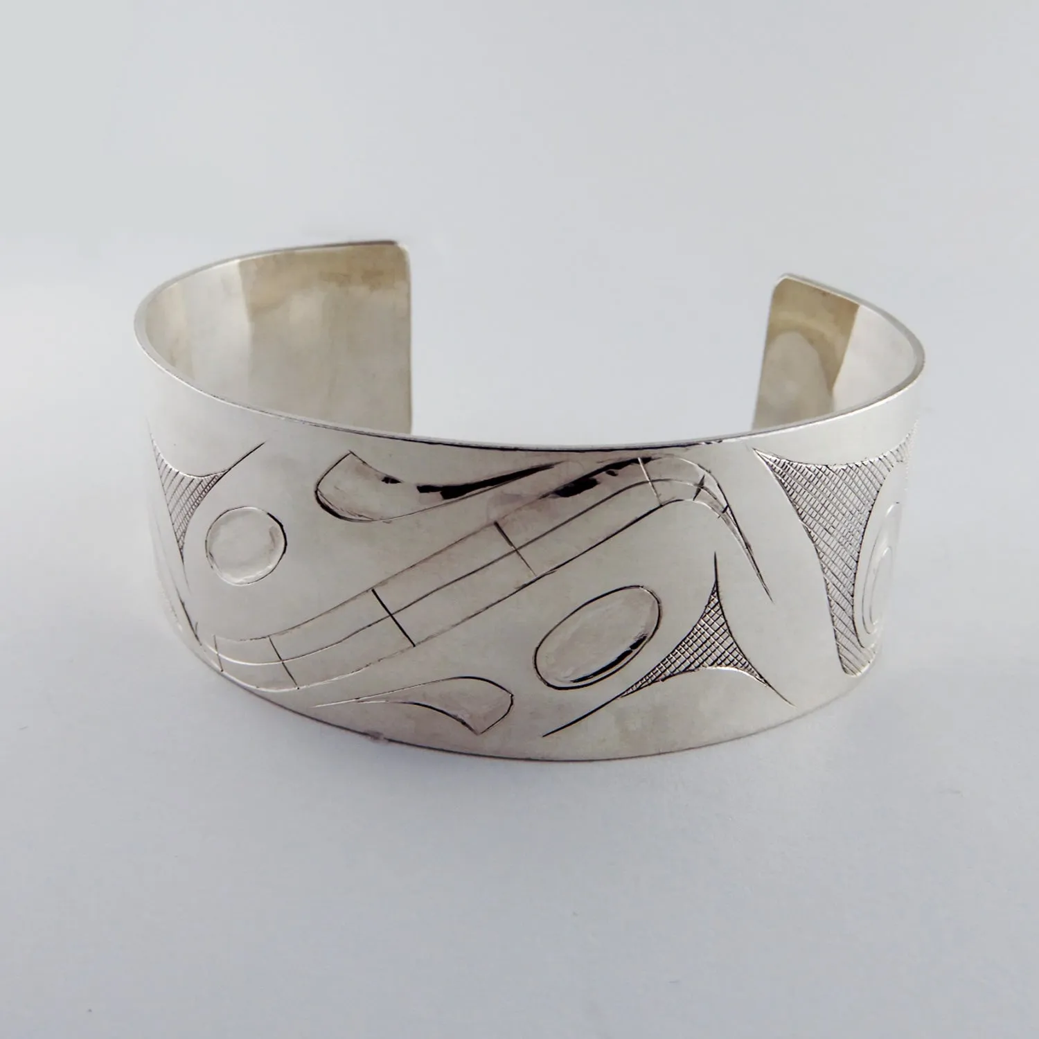 Mouse Woman Silver Bracelet