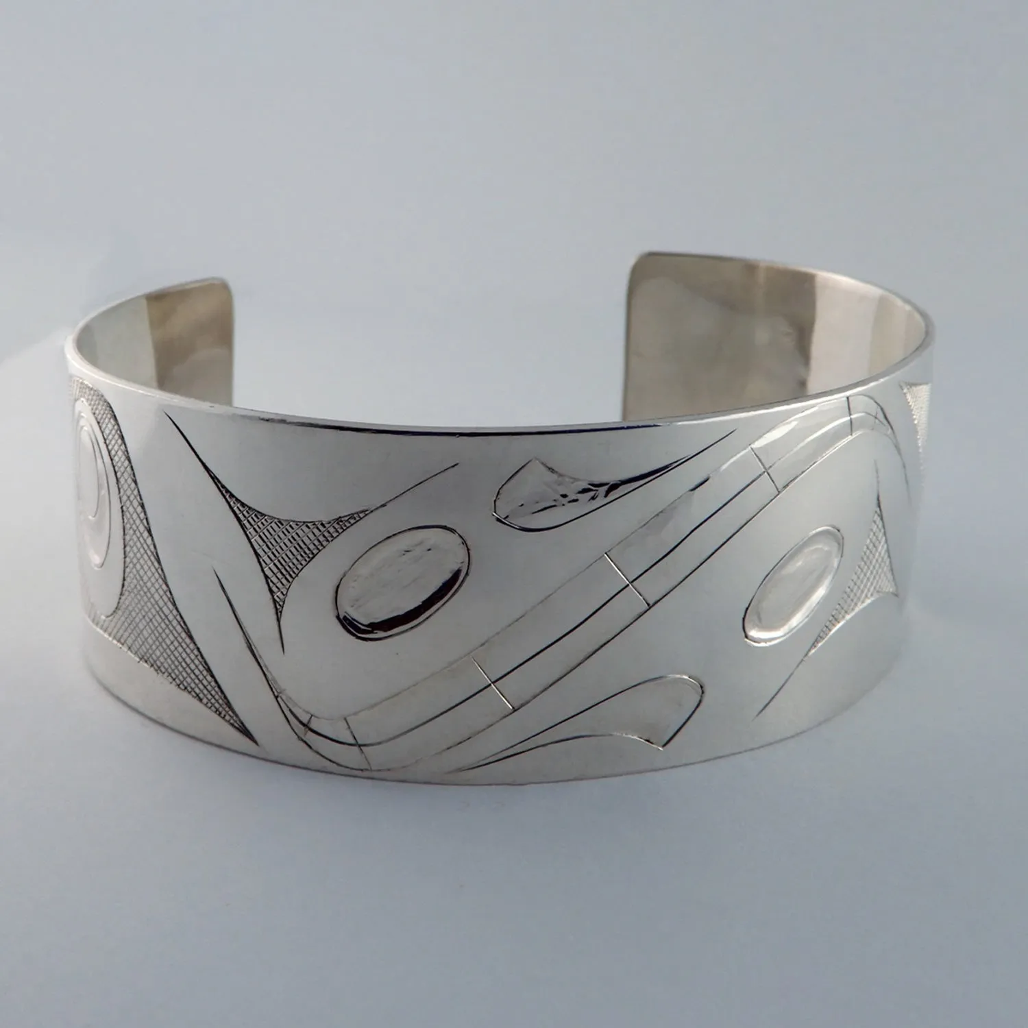 Mouse Woman Silver Bracelet