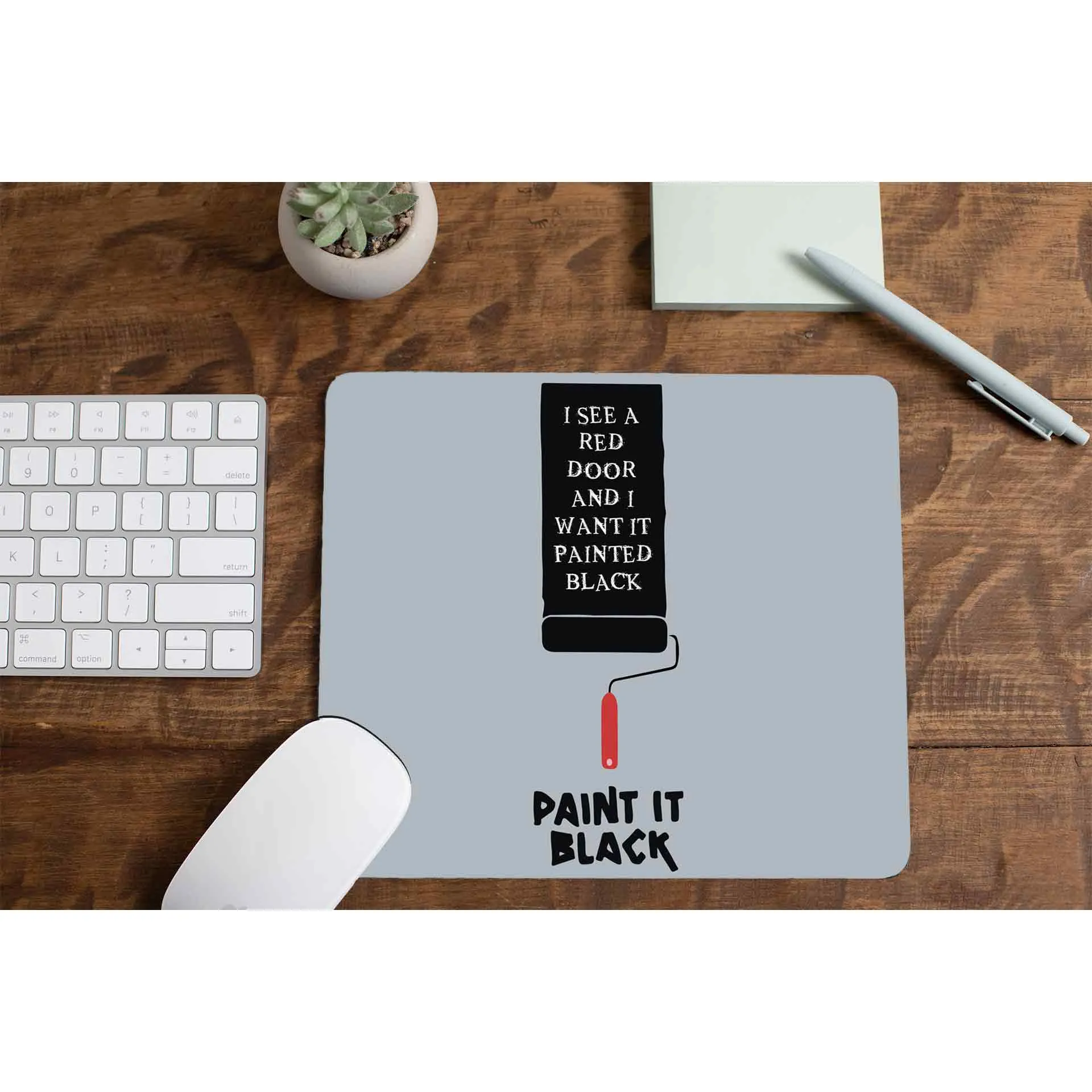 Mousepad - Paint It Black