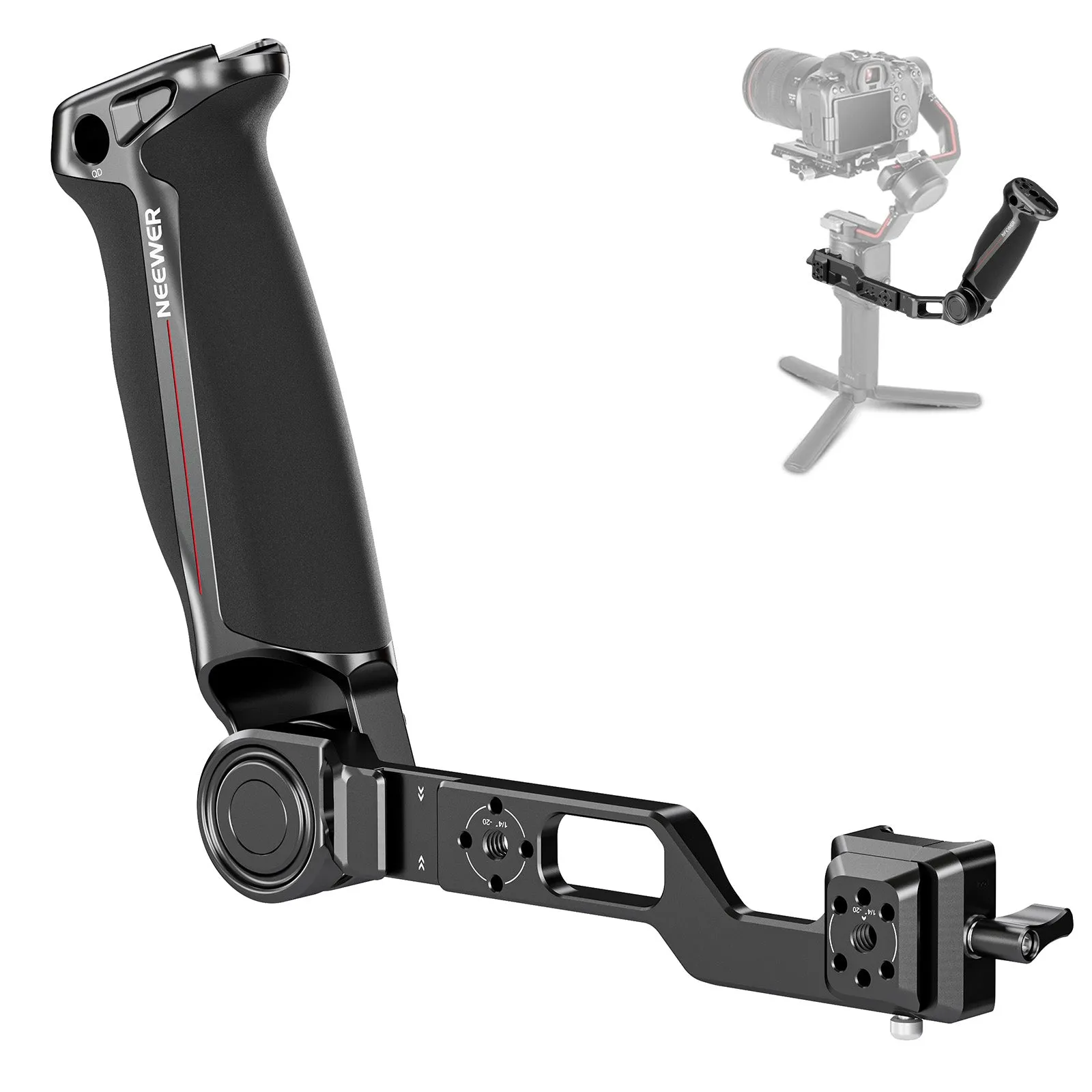 NEEWER GA020 Gimbal Sling Handle with NATO & QD for RS4 RS3 RS2 RS4 Pro RS3 Pro