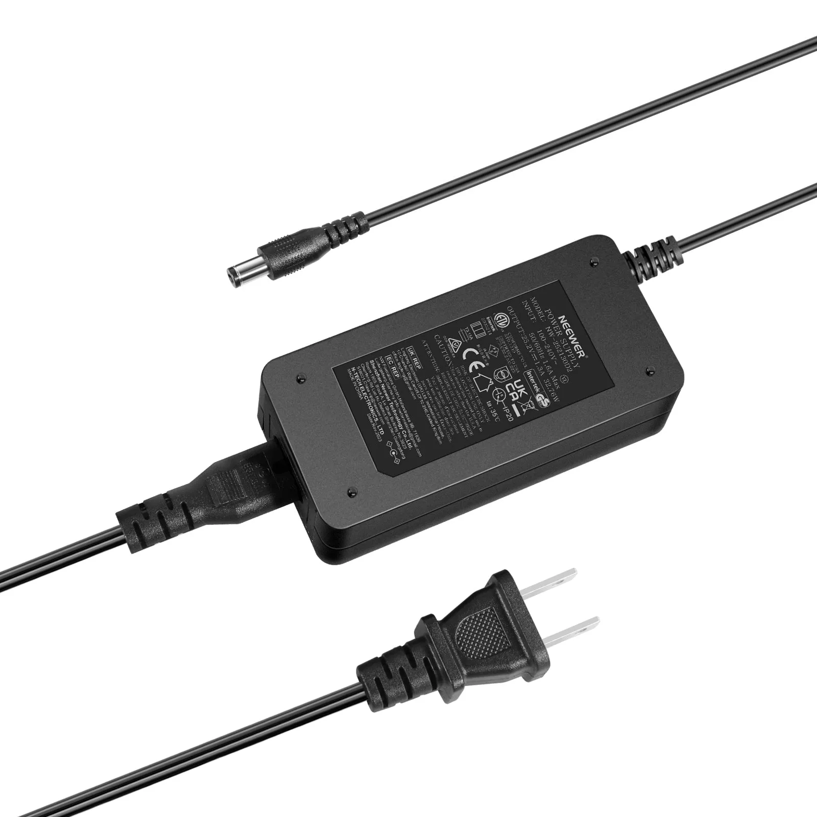 NEEWER NC-Q4 Q4 Power Adapter and Power Cord Set