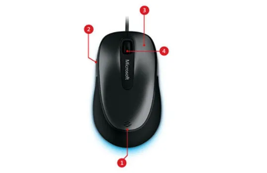 NEW MICROSOFT COMFORT 4500 MOUSE