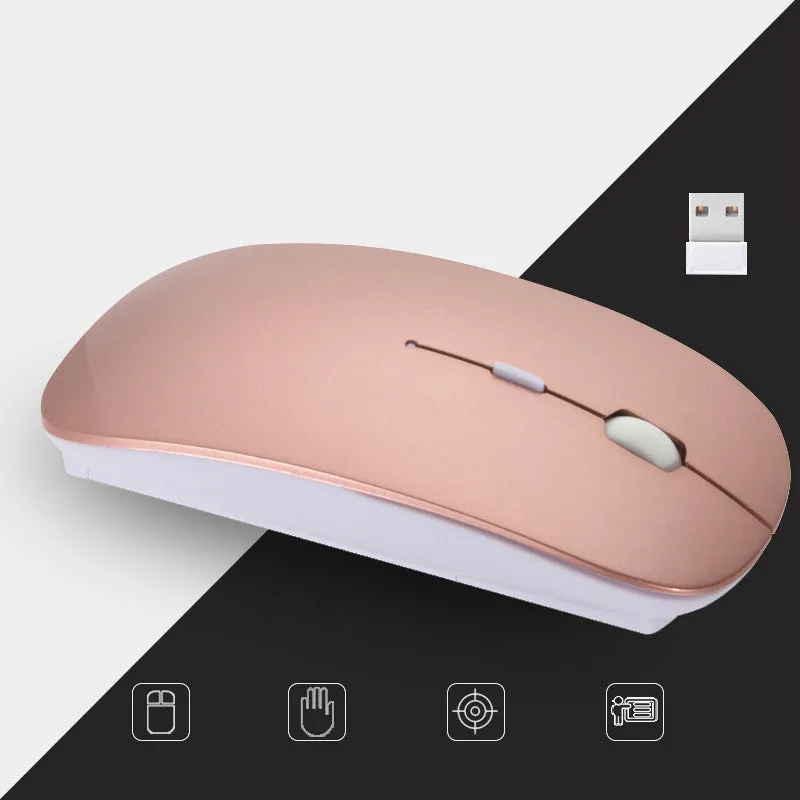 New Ultra-Thin reless Charging Mouse