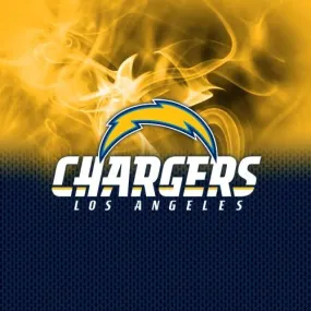 NFL on Fire Los Angeles Chargers Bowling Towel