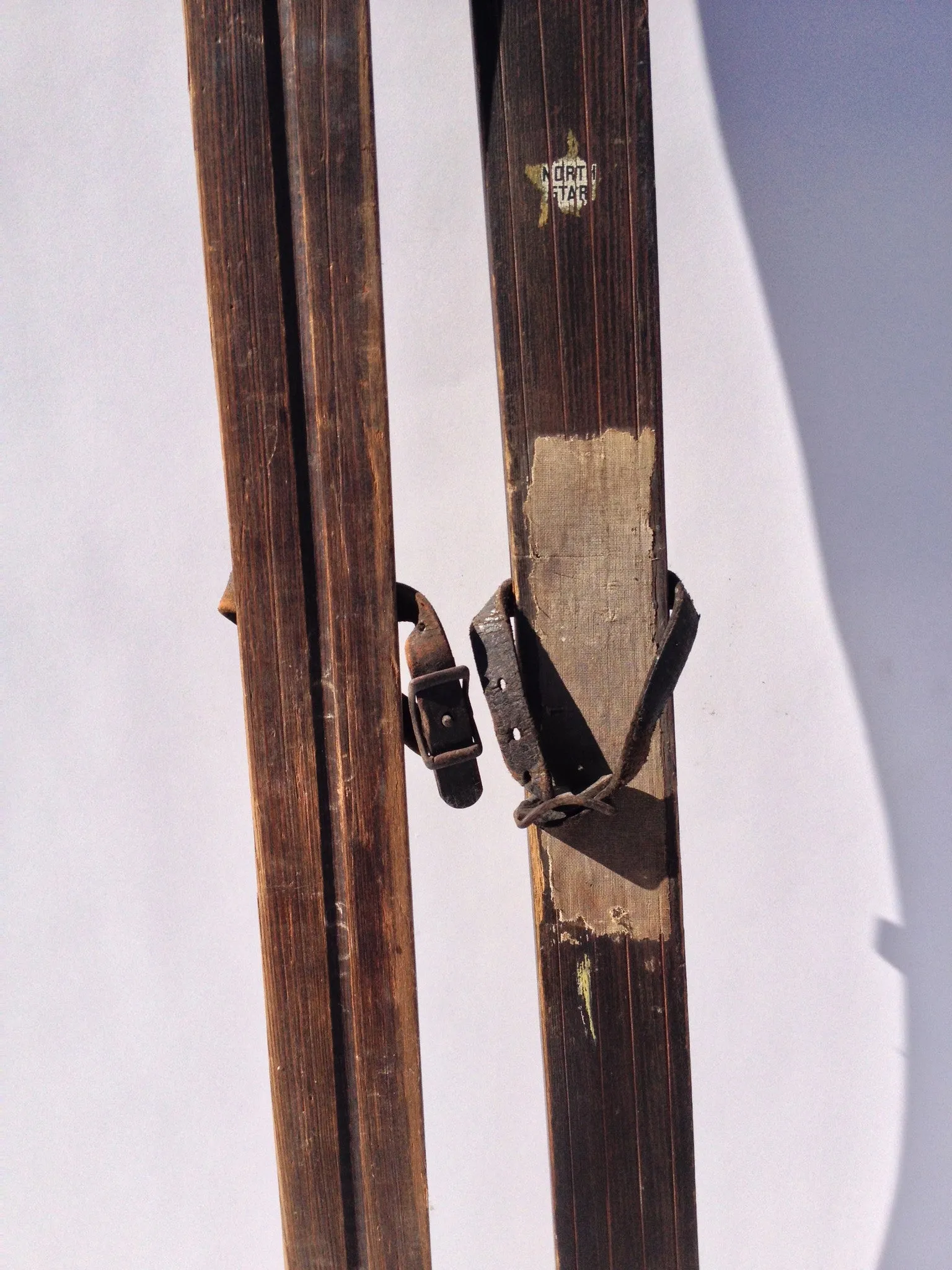 Old Wooden Skis - Northstar Youth Skis