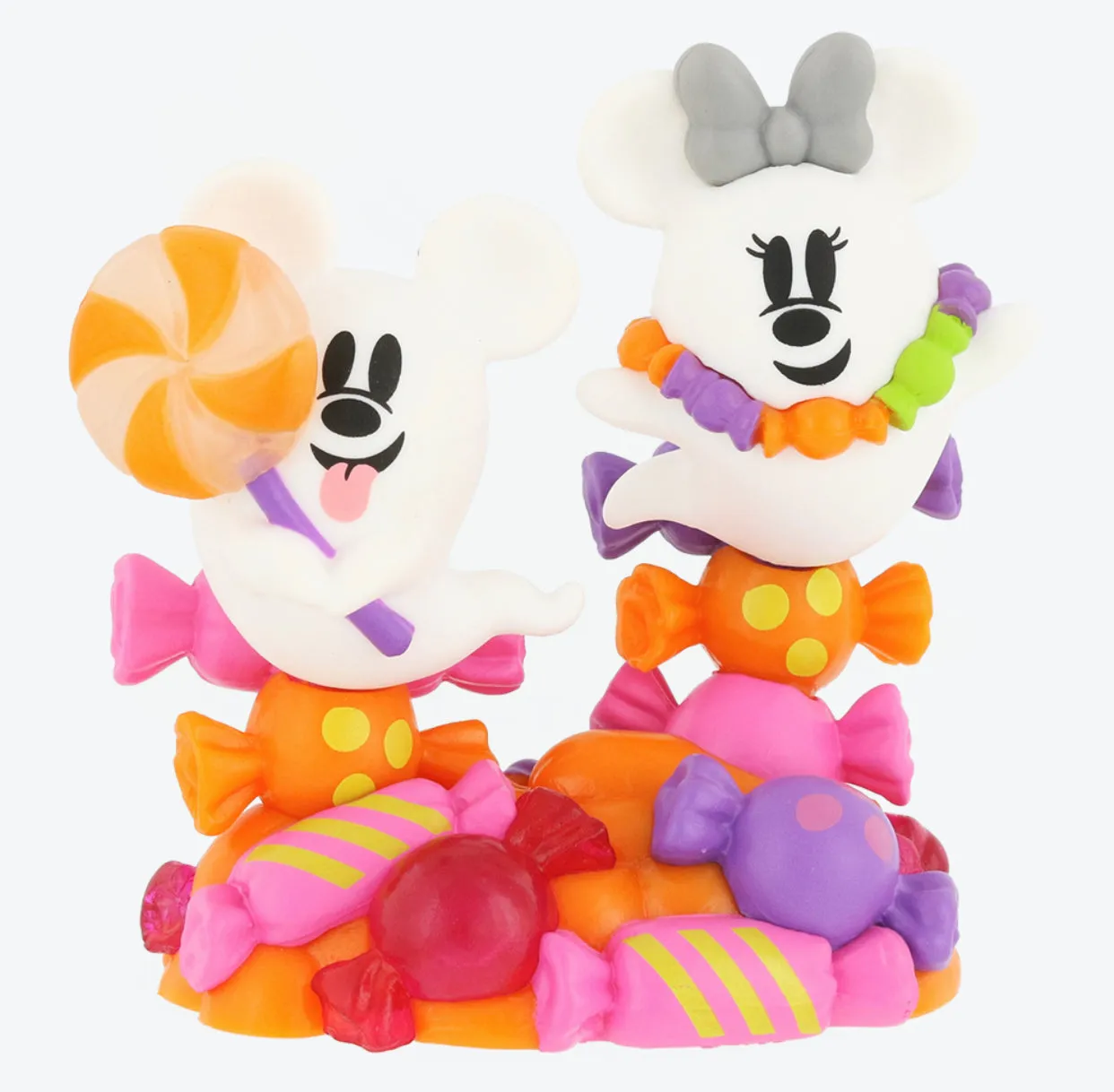 On Hand!!! TDR - Halloween 2024 Collection x  Mickey & Minnie Mouse Boo/ Ghost Mystery Figures Box (Release Date: Sept 19, 2024)