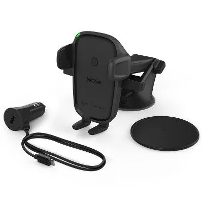 Open Box - One Touch Wireless 2 Car & Desk Mount 10W Qi Wireless Charging Mount