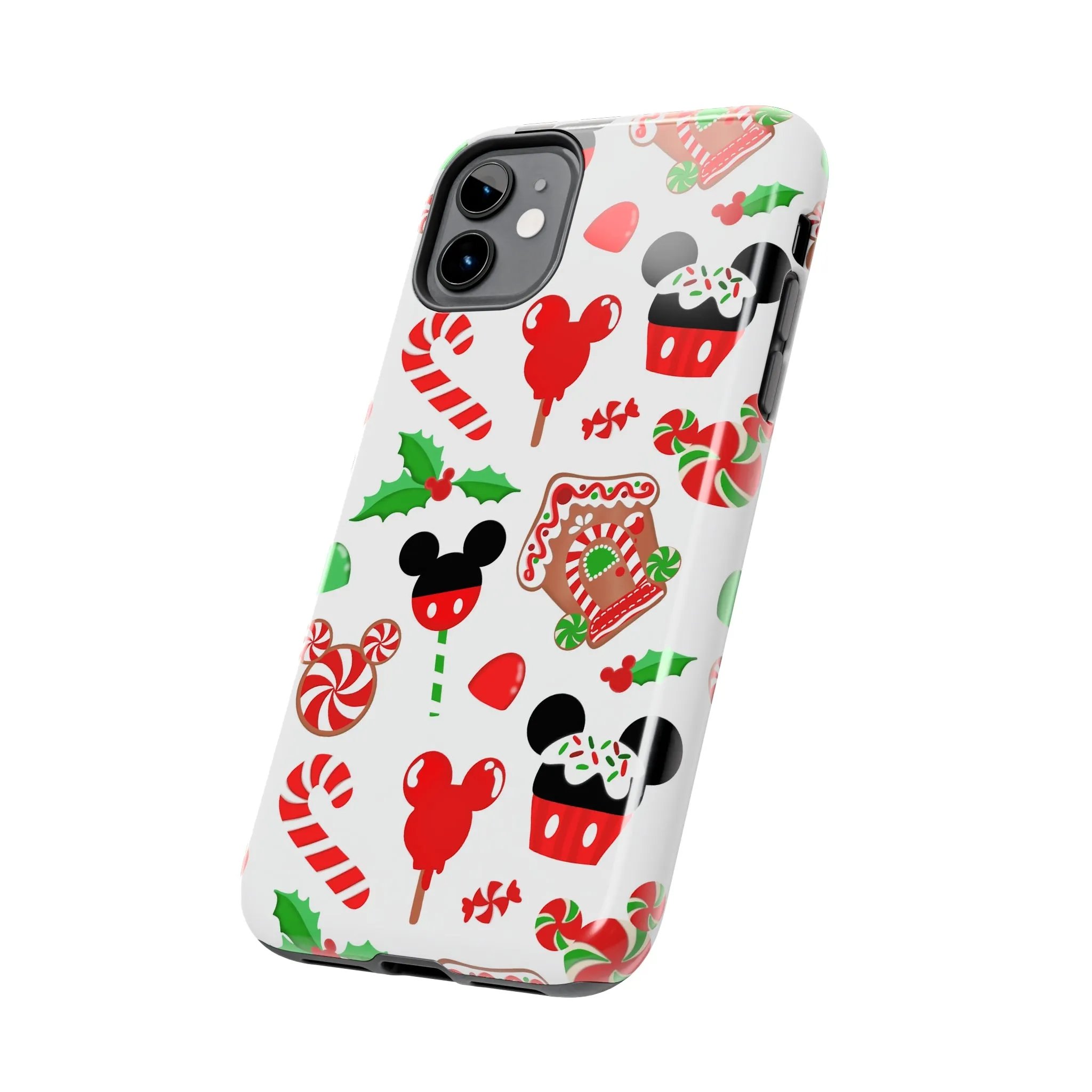 Peppermint Mouse Christmas Phone Case Gift Inspired Fan Art Iphone