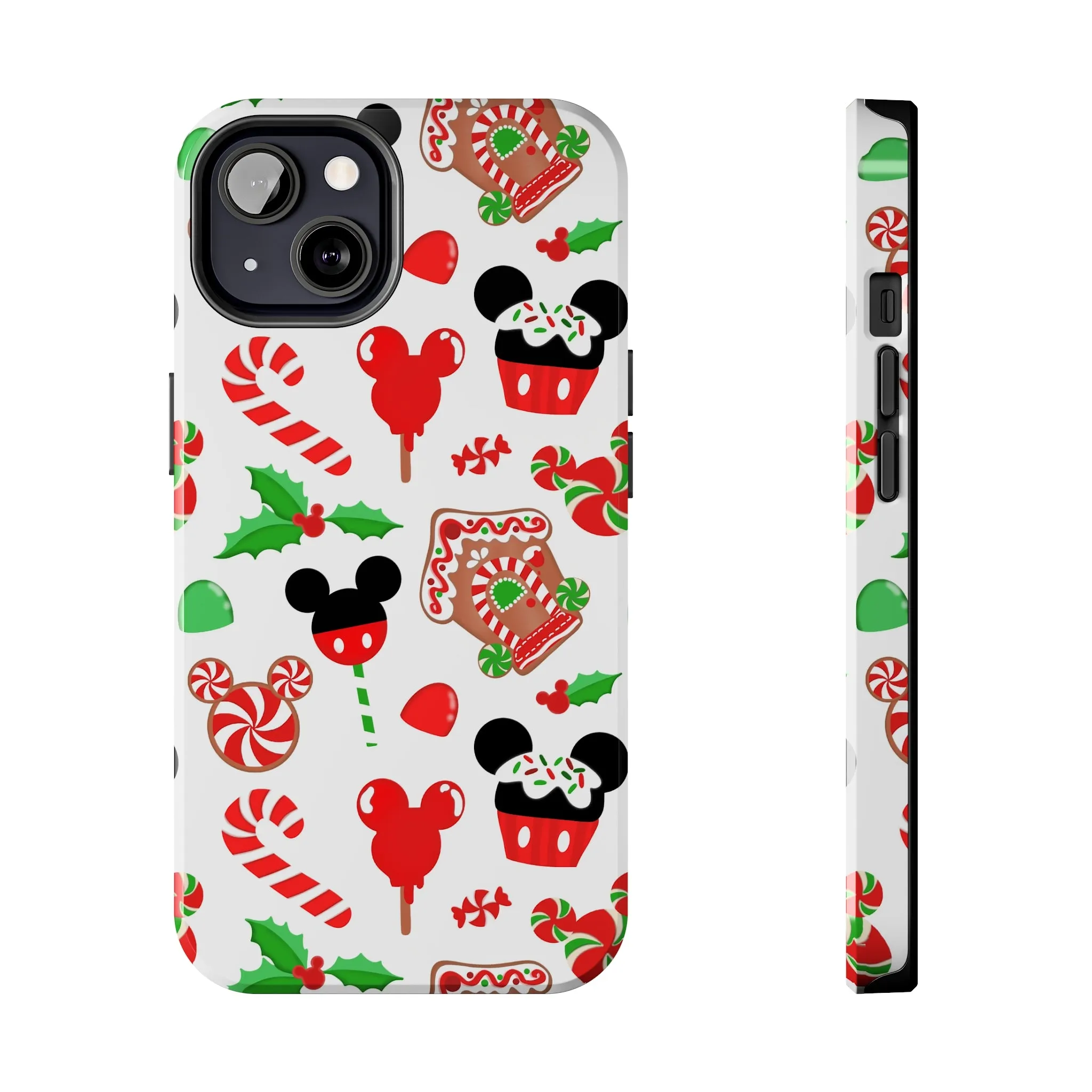 Peppermint Mouse Christmas Phone Case Gift Inspired Fan Art Iphone