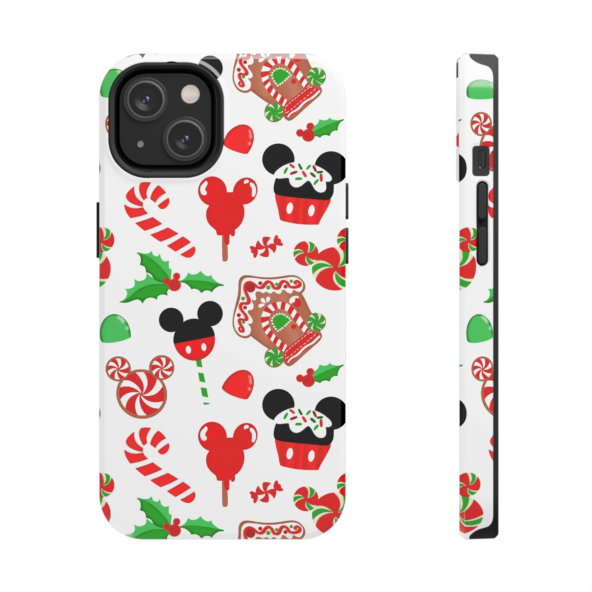 Peppermint Mouse Christmas Phone Case Gift Inspired Fan Art Iphone