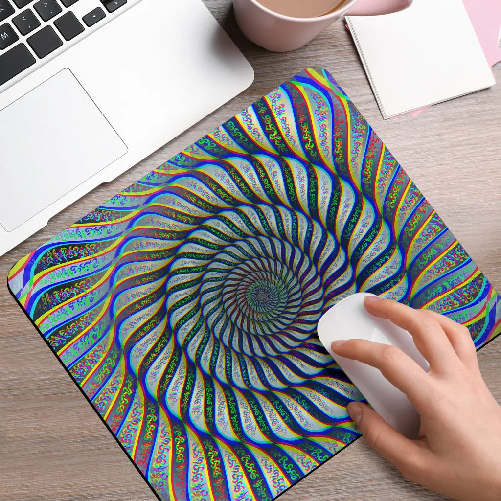 Phonetic Vortex Mouse Pad