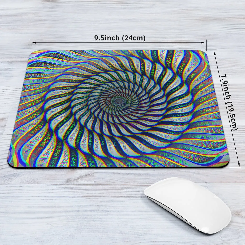 Phonetic Vortex Mouse Pad