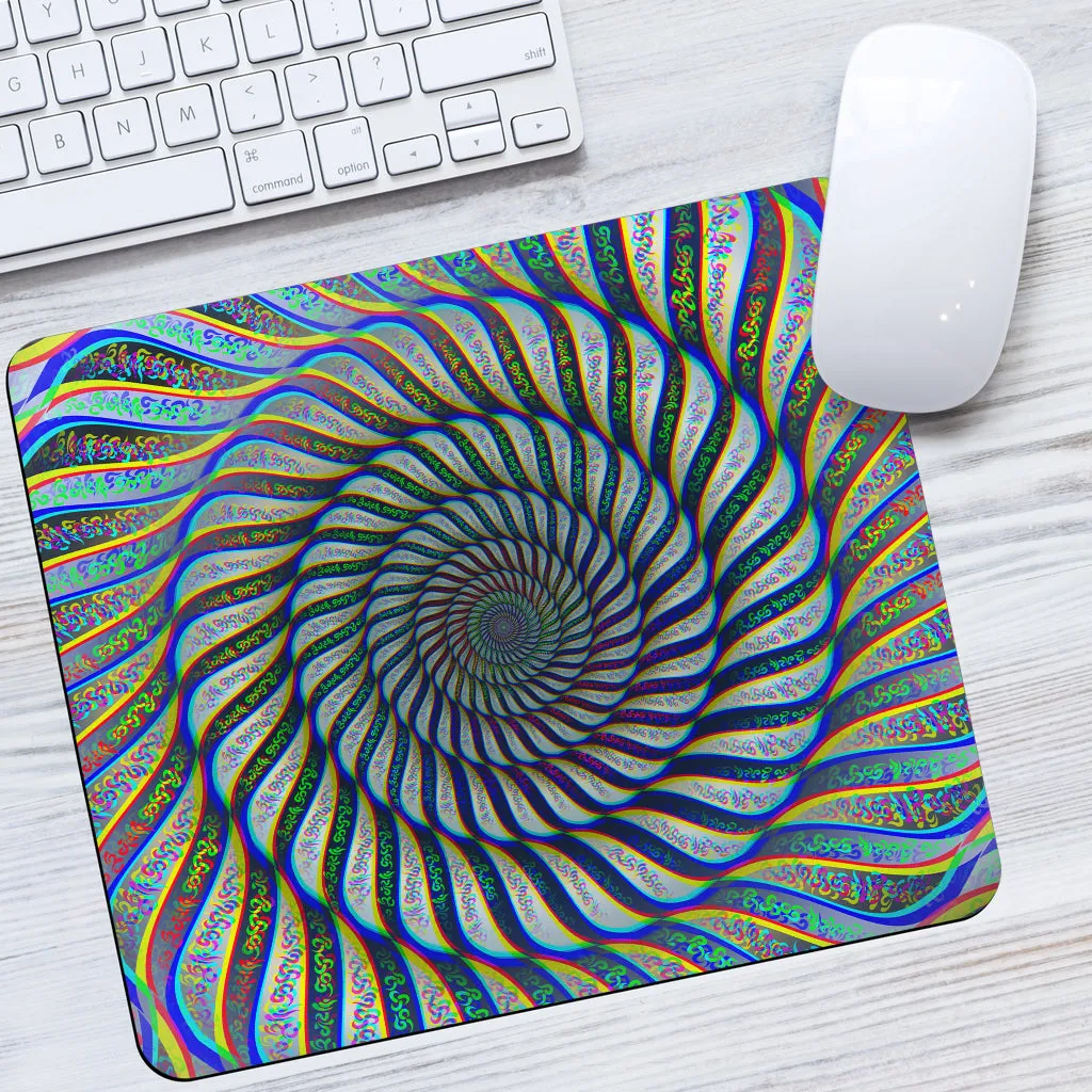 Phonetic Vortex Mouse Pad