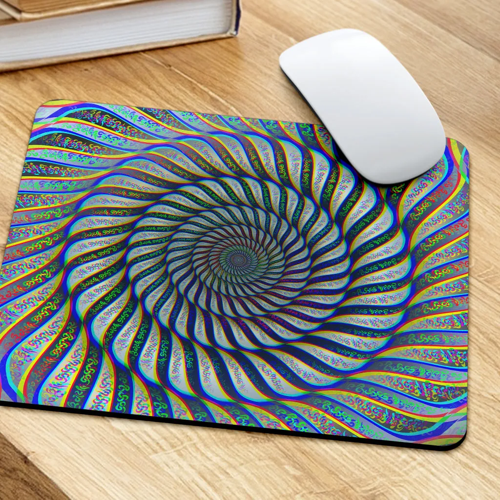 Phonetic Vortex Mouse Pad